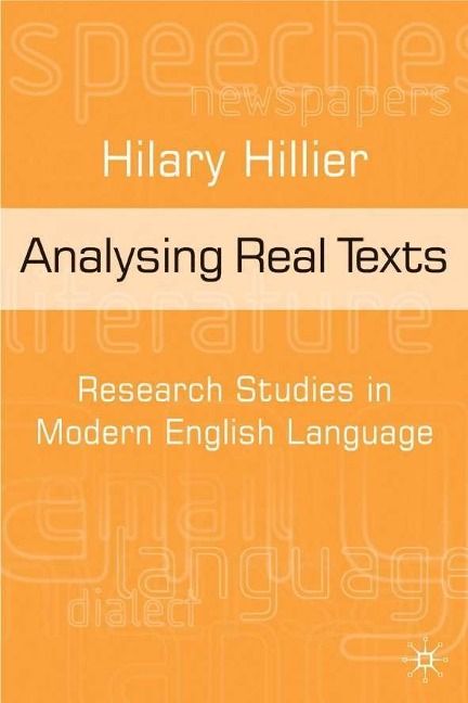 Produktbild: Analysing Real Texts
