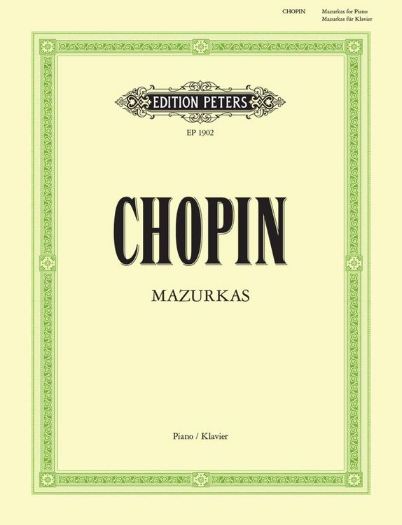 Produktbild: Mazurkas for Piano