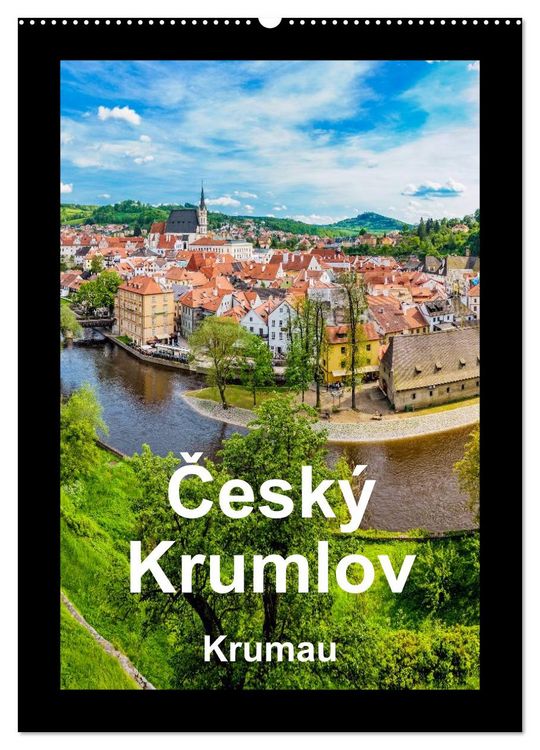 Produktbild: Cesky Krumlov Krumau (Wandkalender 2026 DIN A2 hoch), CALVENDO Monatskalender