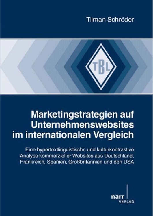 Produktbild: Marketingstrategien auf Unternehmenswebsites im internationalen Vergleich