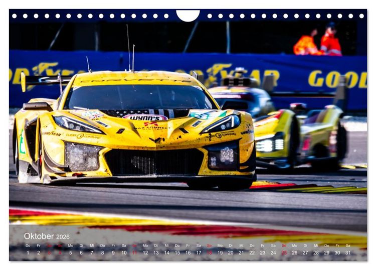 Produktbild: World Endurance Championship (Wandkalender 2026 DIN A4 quer), CALVENDO Monatskalender