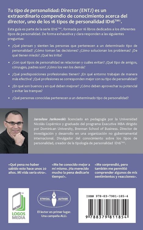 Produktbild: Tu tipo de personalidad - Director (ENTJ)