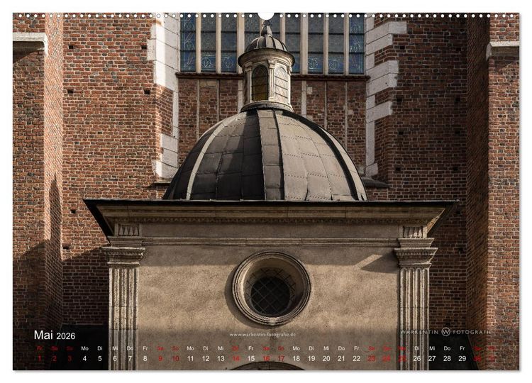 Produktbild: Krakau live (Wandkalender 2026 DIN A2 quer), CALVENDO Monatskalender