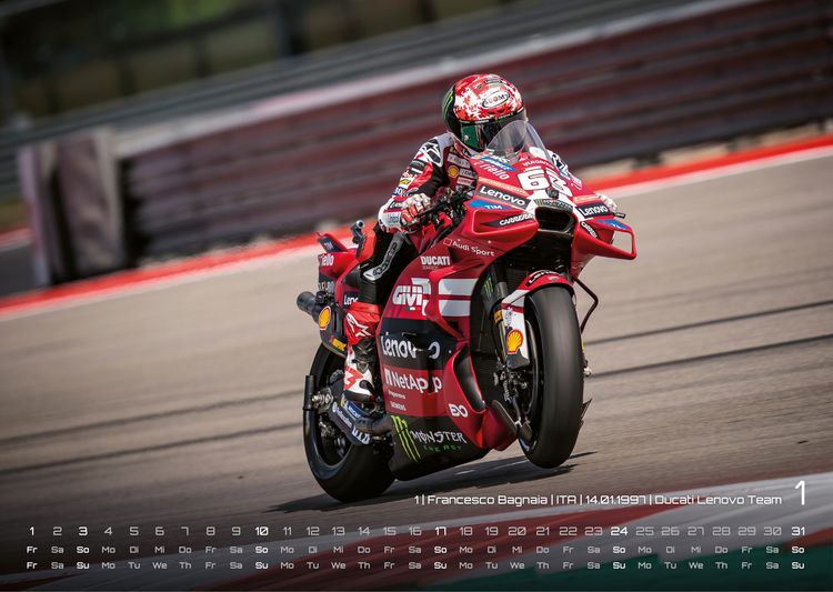 Produktbild: Motorrad Grand Prix 2027 - Kalender | MotoGP DIN A3