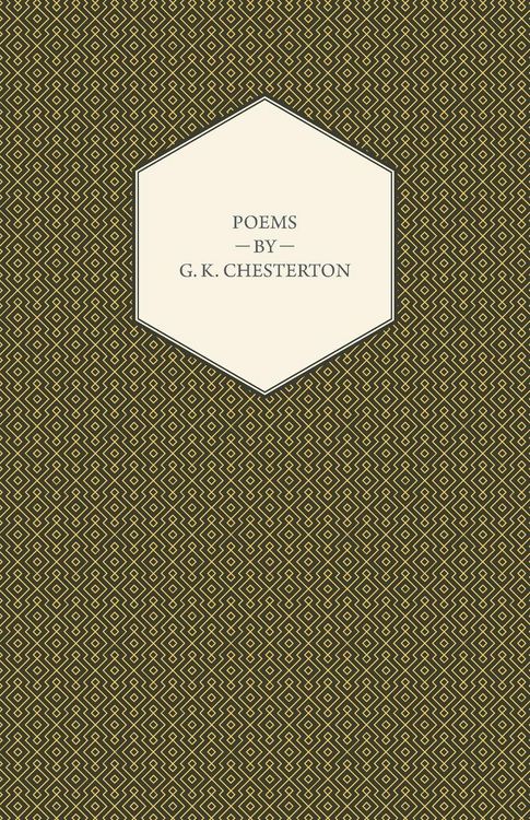 Produktbild: Poems By G. K. Chesterton