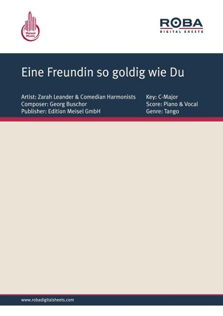 Produktbild: Eine Freundin so goldig wie Du