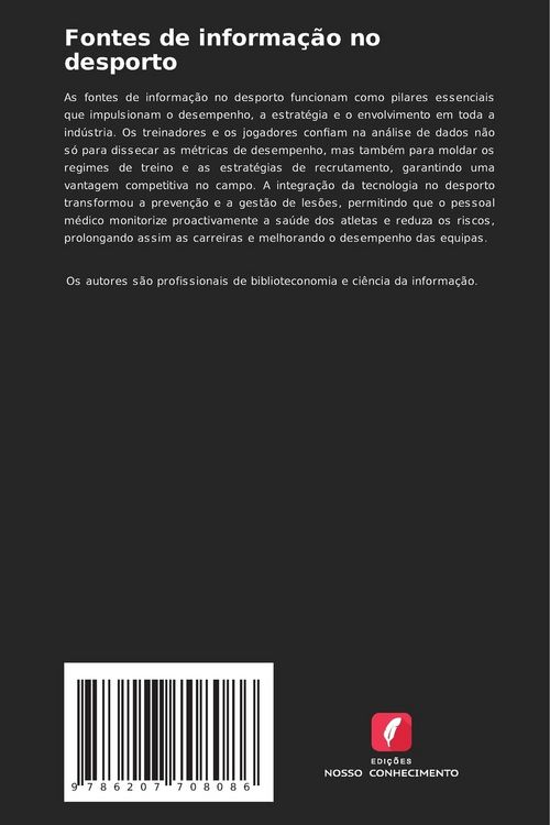 Produktbild: Fontes de informa&ccedil;&atilde;o no desporto