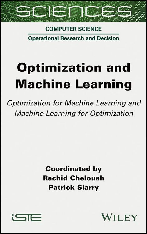 Produktbild: Optimization and Machine Learning
