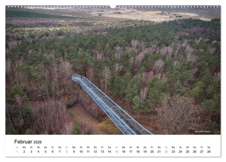 Produktbild: Die Lausitz - Region im Wandel (hochwertiger Premium Wandkalender 2026 DIN A2 quer), Kunstdruck in Hochglanz