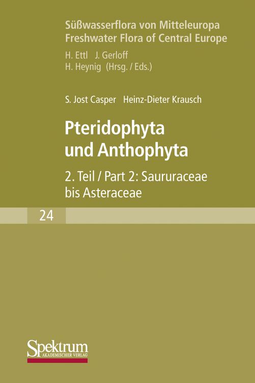 Produktbild: S&uuml;&szlig;wasserflora von Mitteleuropa