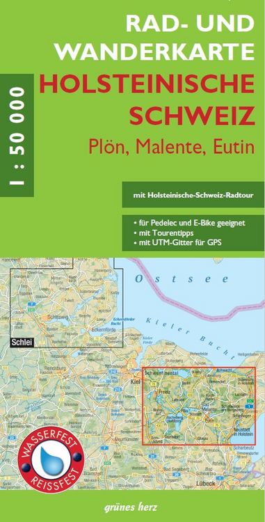 Produktbild: Rad- und Wanderkarte Holsteinische Schweiz