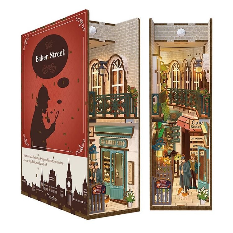 Bild vom Artikel Book Nook DIY Bücherecke Baker Street vom Autor 