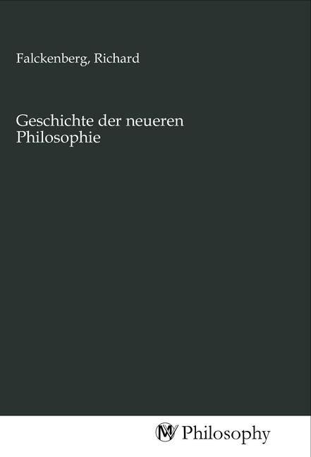 Produktbild: Geschichte der neueren Philosophie