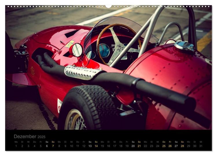Produktbild: Classic Maserati Racing (hochwertiger Premium Wandkalender 2025 DIN A2 quer), Kunstdruck in Hochglanz