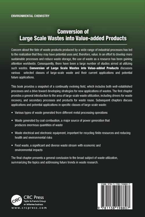 Produktbild: Conversion of Large Scale Wastes into Value-added Products