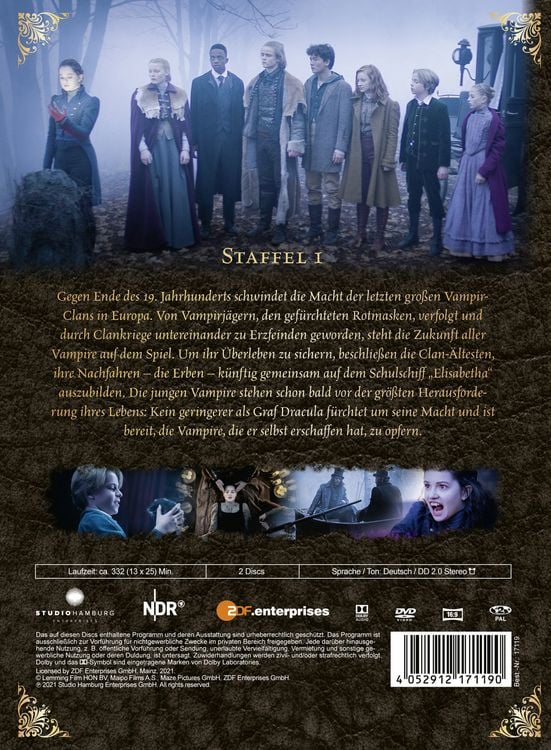 Produktbild: Die Erben der Nacht - Staffel 1 - Mediabook [2 DVDs]