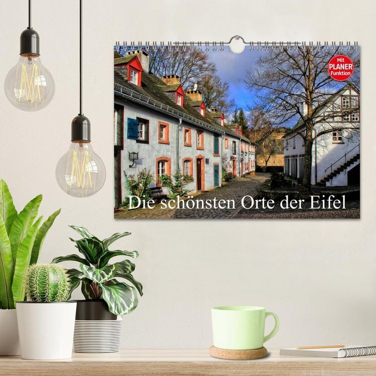 Produktbild: Die sch&ouml;nsten Orte der Eifel (Wandkalender 2026 DIN A4 quer), CALVENDO Monatskalender
