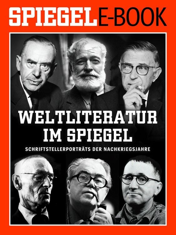 Produktbild: Weltliteratur im SPIEGEL - Band 1: Schriftstellerportr&auml;ts der Nachkriegsjahre