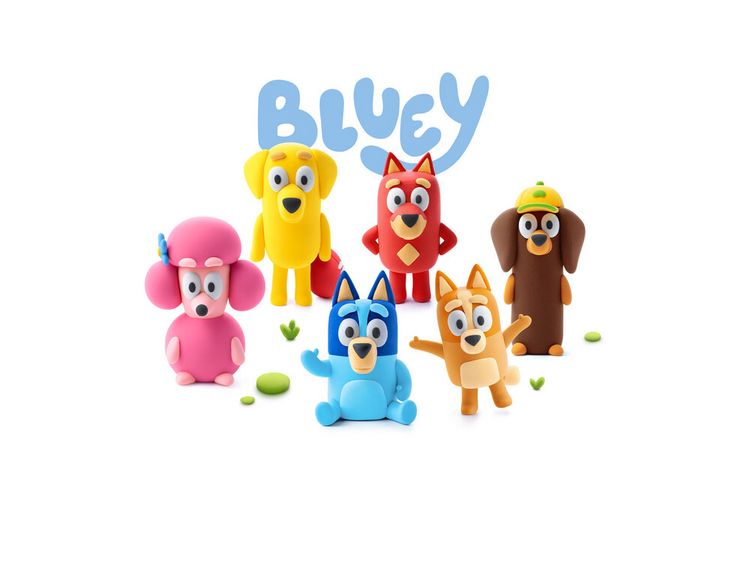 Produktbild: Hey Clay Bluey Set 15 Dosen