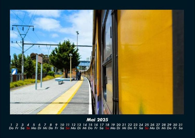 Produktbild: Z&uuml;ge 2025 Fotokalender DIN A4
