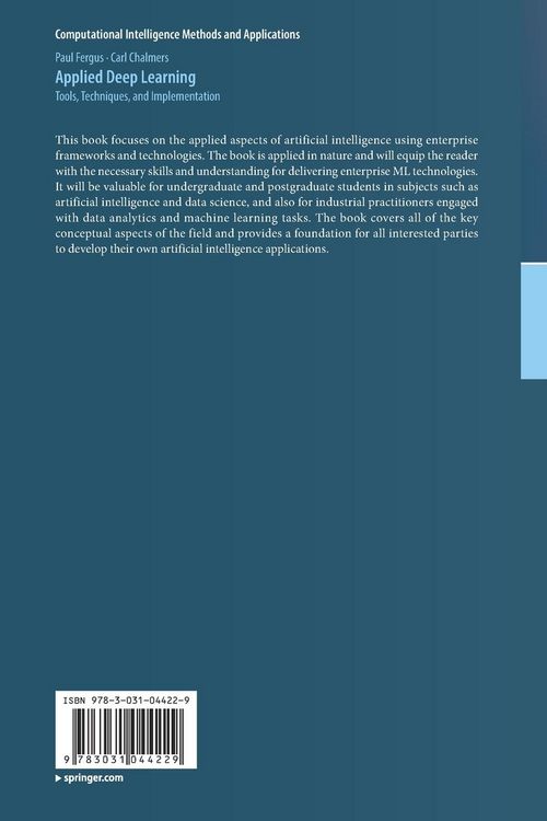 Produktbild: Applied Deep Learning