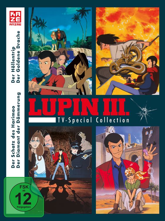 Produktbild: Lupin the Third - TV Special Collection (4 TV Specials) [4 DVDs]