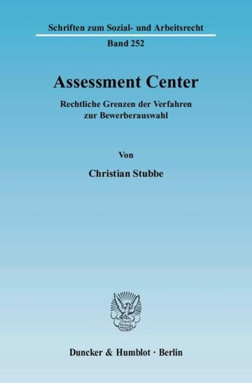 Produktbild: Assessment Center.