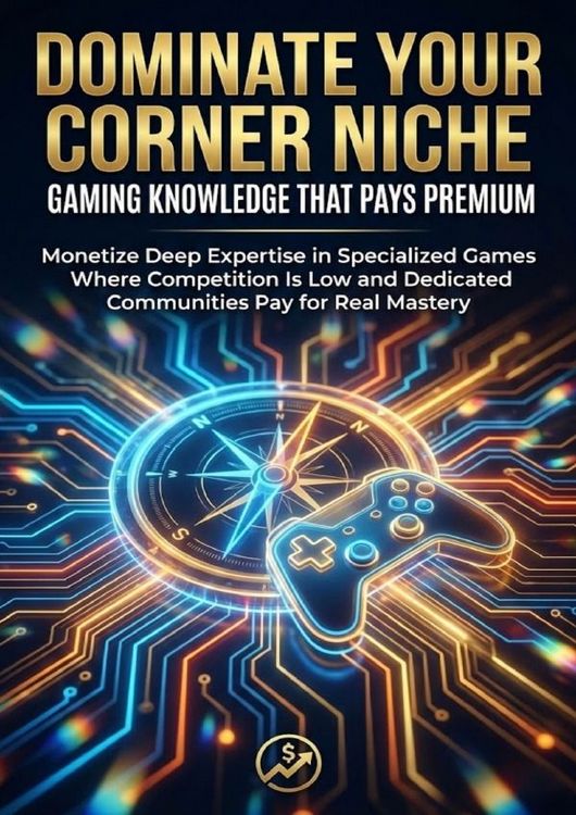 Produktbild: Dominate Your Corner: Niche Gaming Knowledge That Pays Premium