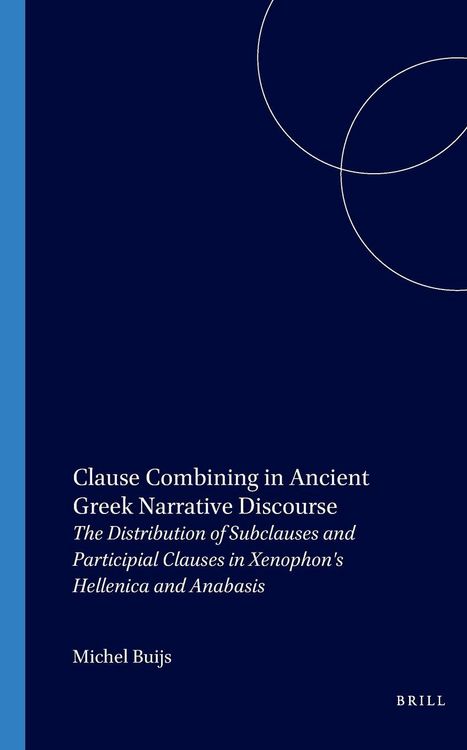 Produktbild: Clause Combining in Ancient Greek Narrative Discourse