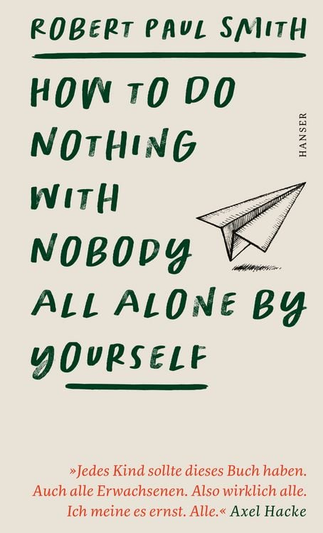 Produktbild: How to Do Nothing with Nobody All Alone by Yourself
