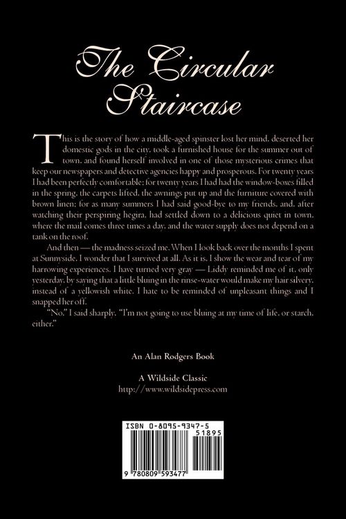 Produktbild: The Circular Staircase by Mary Roberts Rinehart, Fiction, Classics, Mystery & Detective
