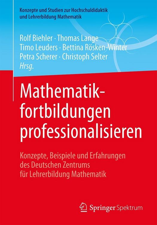 Produktbild: Mathematikfortbildungen professionalisieren