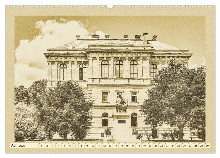 Produktbild: Zagreb &ndash; Ein Kalender im Zeitungsstil (Wandkalender 2026 DIN A2 quer), CALVENDO Monatskalender