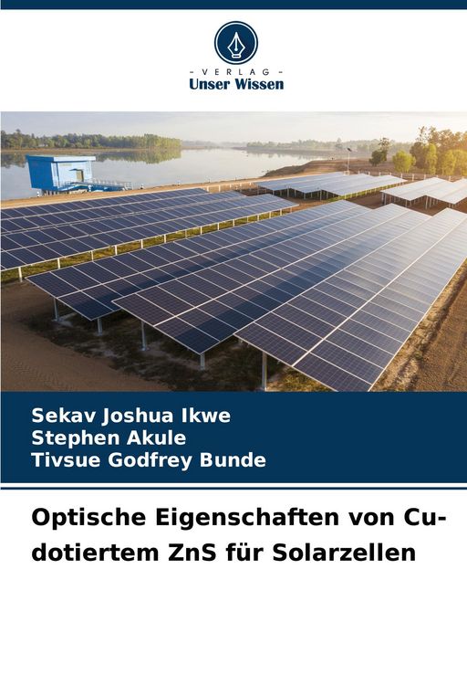 Produktbild: Optische Eigenschaften von Cu-dotiertem ZnS f&uuml;r Solarzellen