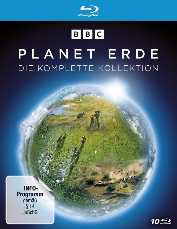 Produktbild: PLANET ERDE - Die komplette Kollektion - Die kompletten Staffeln I, II und III in einer Box [10 BRs]