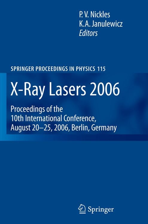 Produktbild: X-Ray Lasers 2006