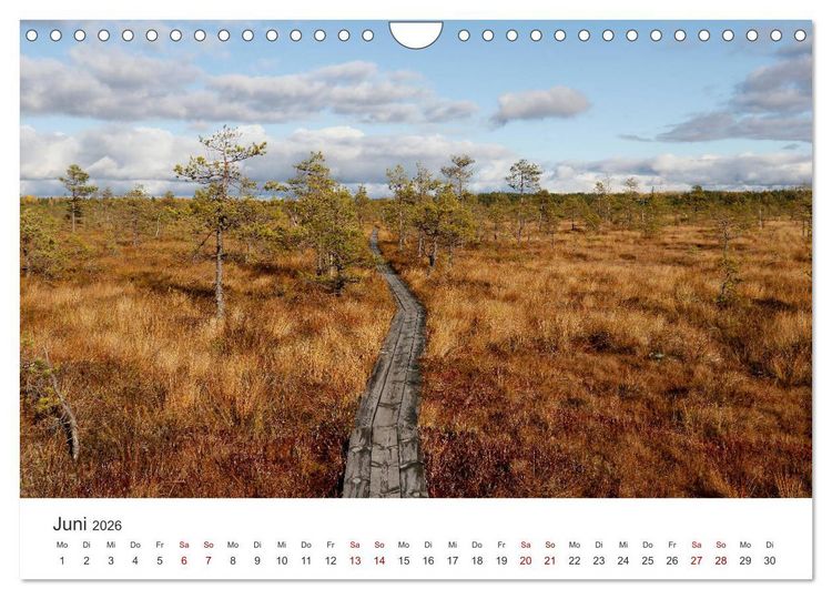 Produktbild: Estland - Pittoreske Sch&ouml;nheit im Baltikum (Wandkalender 2026 DIN A4 quer), CALVENDO Monatskalender