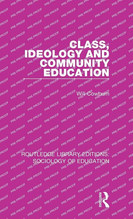 Produktbild: Class, Ideology and Community Education