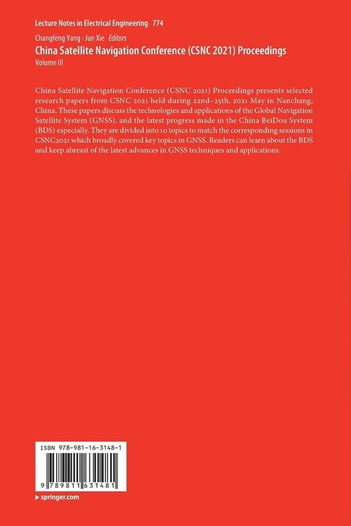 Produktbild: China Satellite Navigation Conference (CSNC 2021) Proceedings