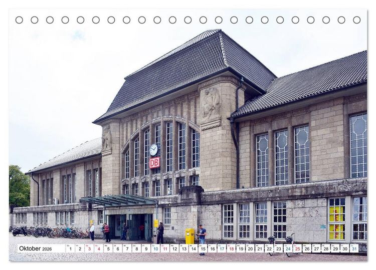 Produktbild: Jugendstil - Darmstadt (Tischkalender 2026 DIN A5 quer), CALVENDO Monatskalender