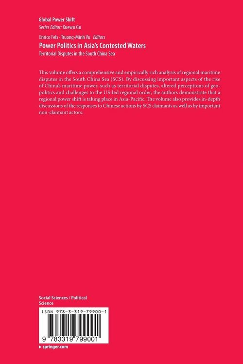 Produktbild: Power Politics in Asia&rsquo;s Contested Waters