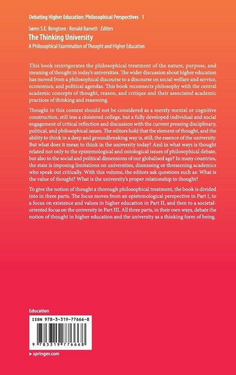 Produktbild: The Thinking University