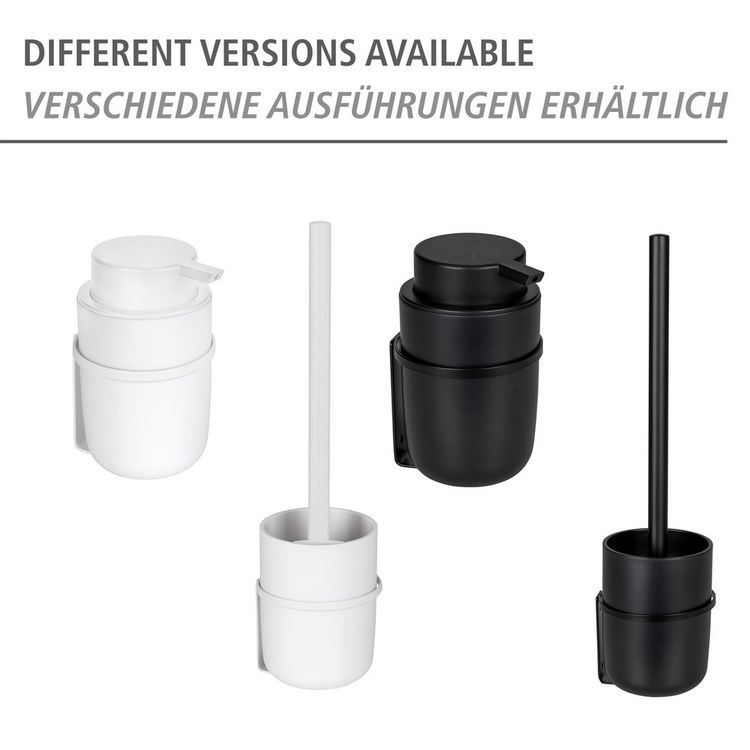 Produktbild: Turbo-Loc&reg; WC-Garnitur Mod. Carpino Wei&szlig;, Befestigen ohne Bohren