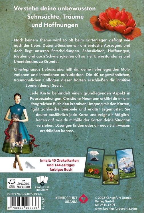 Produktbild: Christephania Liebesorakel - 40 Karten & Booklet