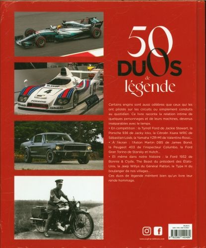 Produktbild: L'homme & sa machine : 50 duos de l&eacute;gende