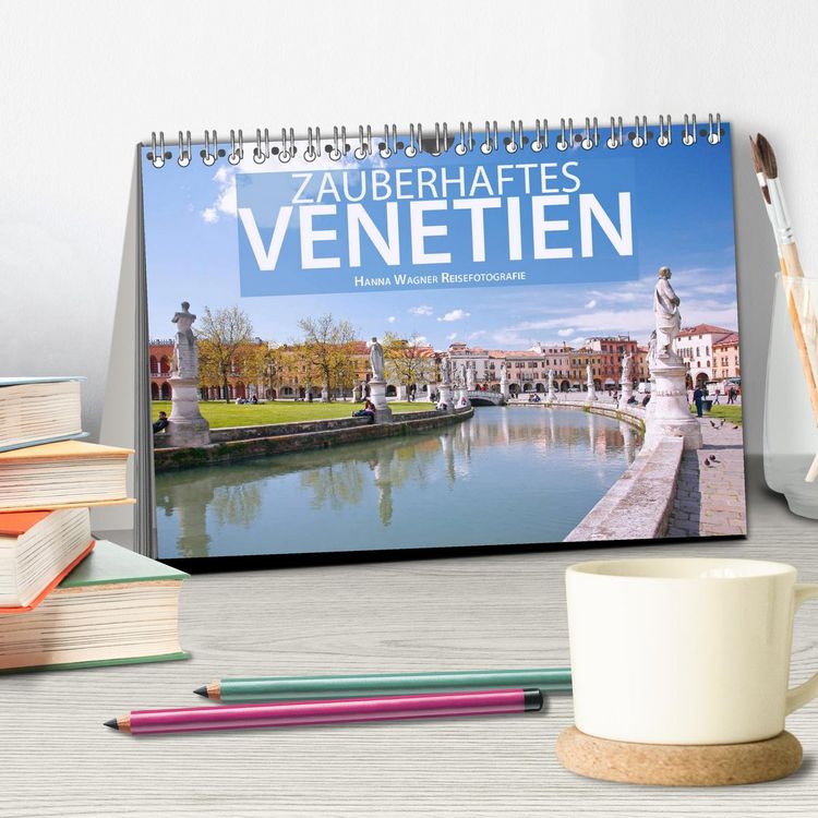 Produktbild: Zauberhaftes Venetien (Tischkalender 2026 DIN A5 quer), CALVENDO Monatskalender