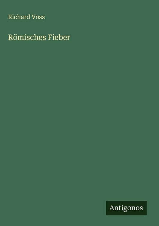 Produktbild: R&ouml;misches Fieber