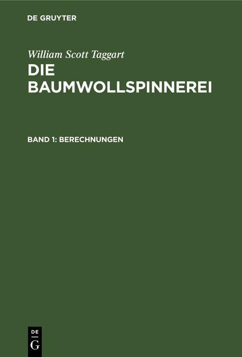 Produktbild: Berechnungen