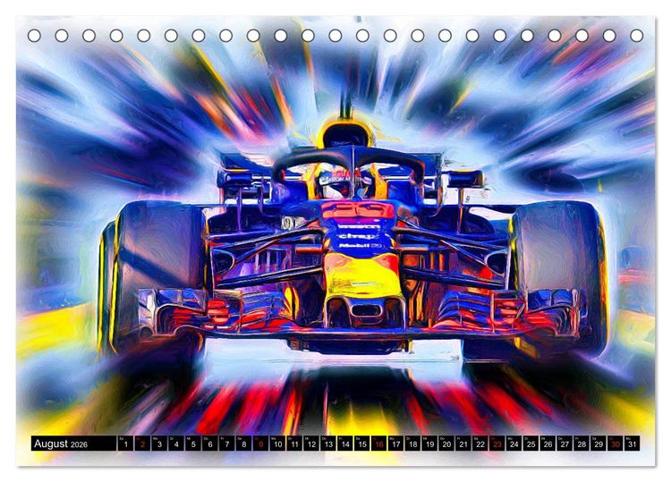 Produktbild: Kimi, Nico, Max and more (Tischkalender 2026 DIN A5 quer), CALVENDO Monatskalender