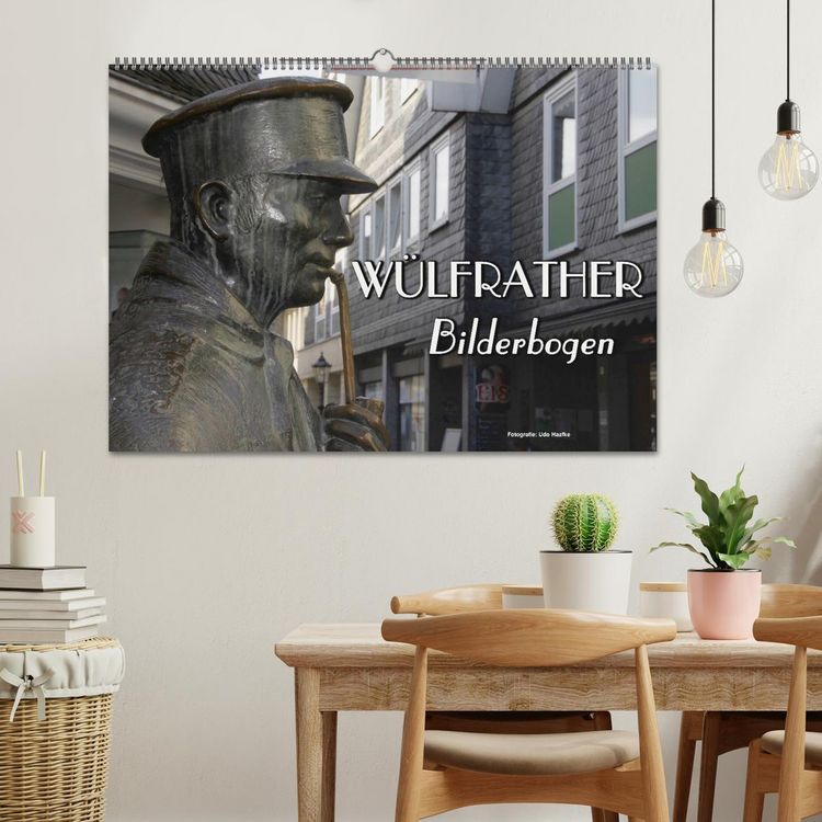 Produktbild: W&uuml;lfrather Bilderbogen 2026 (Wandkalender 2026 DIN A2 quer), CALVENDO Monatskalender